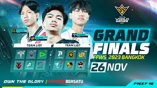 ID Free Fire World Series  Grand Finals [upl. by Tarryn]