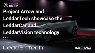 Project Arrow and LeddarTech showcase the LeddarCar and LeddarVision technology [upl. by Oker]