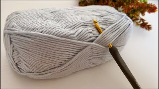 VERY EASY amp FAST Crochet Pattern for Beginners GORGEOUS Crochet Stitch for Blanket and Scarf ☀️🫶 [upl. by Ydiarf]