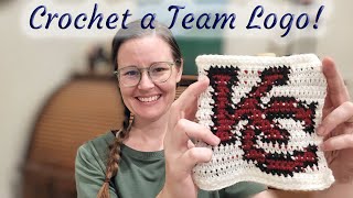 Crochet Kansas City Chiefs Logo [upl. by Alanna]