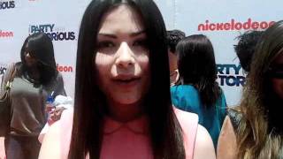 MIRANDA COSGROVE at the iParty with Victorious Premiere [upl. by Asyral729]