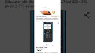 Texas Instruments TINspire CX II CAS Color Graphing Calculator with Student Software PCMac [upl. by Neved75]