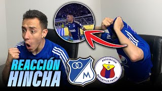 ✅💥Hincha de MILLONARIOS reacciona a Millonarios 21 Pasto ¡Gol de FALCAO  Cuadrangulares fecha 1 [upl. by Shena]