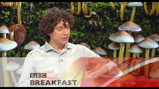 Merlin Sheldrake on BBC Breakfast talking about the film Fungi Web of Life February 2nd 2024 [upl. by Akemad]