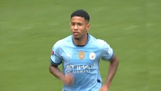 Savinho Man City Debut [upl. by Ahsiemac]