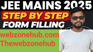 How To Fill JEE Mains Application Form 2025✅ JEE Mains Registration 2025Jee Main Form Filling 2025 [upl. by Bohi]