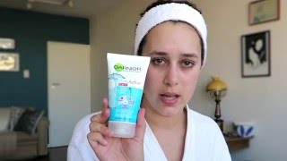 Review  Garnier Pure Active 3 in 1 [upl. by Hertz300]