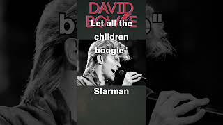 David Bowie  Starman karaoke davidbowie starman karaoke [upl. by Eirrem]