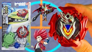 NEW ZACHILLES A4 HASBRO Beyblade Burst Turbo UnboxingReviewTest Battles [upl. by Aekan]