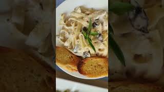 Morracon Steak and Fettuccine Alfredo  Steaks Recipes  Restaurants  World Food and Travel [upl. by Irtimid]