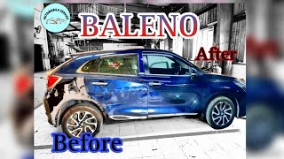 Baleno Side Accident Repair Car Repair [upl. by Amol589]