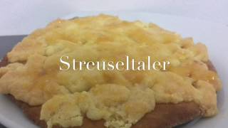 Streuseltaler aus hefeteig einfach und leckerf [upl. by Gerianne]