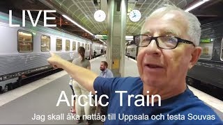 20170814 Arctic Train  Inför tur till Uppsala för att testa Souvasskav LIVE [upl. by Charley]