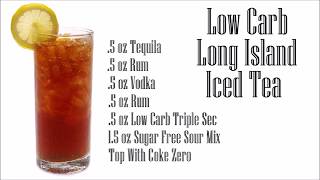 Low Carb Cocktails Long Island Iced Tea [upl. by Evetta494]