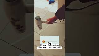 Floor Cracks Removal  Damaged floors Restoration floorpolish floorcare marble floorpolishing [upl. by Stephine]