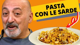 Pasta con le sarde  piatto tradizionale della cucina siciliana [upl. by Mouldon]