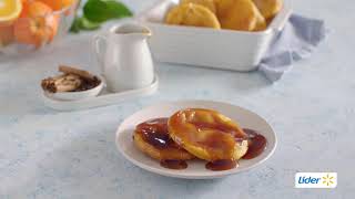 Sopaipillas con salsa de chancaca  RecetasLider [upl. by Huber]