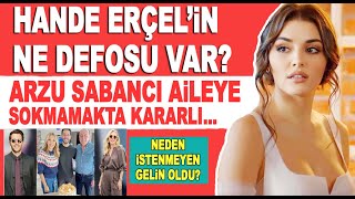 Arzu Sabancı oğlu Hakan Sabancının sevgilisi Hande Erçeli ailenin içine almadı [upl. by Edyak727]