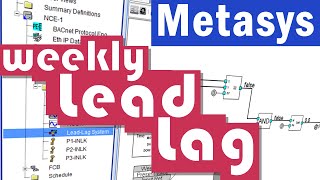 Metasys Weekly Lead Lag for 3 Pumps FULL Version  LCT Programming in Johnson Controls [upl. by Airretal]