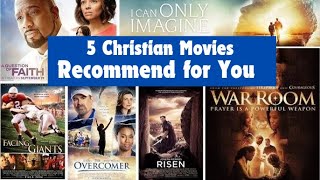 Christian Movies You Should Watch  Movies Recommendation Part 1 [upl. by Nahsrad588]