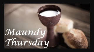 quotMaundy Thursdayquot TUMC Worship Service March 28 2024 [upl. by Hagan]