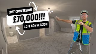 £70000 LOFT CONVERSION UK  STUNNING [upl. by Gipsy660]