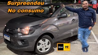 Impressionante o CONSUMO do MOBI Uber 99 e indriver [upl. by Annawek480]