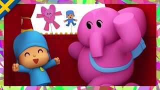 Pocoyos Marionett Teater  2x35   POCOYO på Svenska  Teckningar för barn [upl. by Eidok]