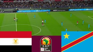 مصر vs الكونغو الديمقراطية ضربة جزاء 78 CAF 2024 Full Match  محاكاة ألعاب الفيديوPES 2021 [upl. by Azyl595]