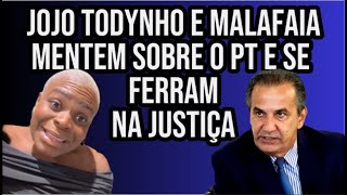 MENTIROSOS SE DANDO MAL EXTREMISTAS JOJO TODYNHO E MALAFAIA CAEM NO COLO DA JUSTIÇA [upl. by Benzel255]