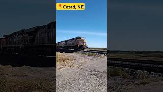 Empty Coals Coast West of Cozad train trending shorts railroad railfan coal [upl. by Hildick267]