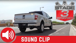 20112014 F150 EcoBoost Magnaflow Single Exit Exhaust Sound Clip [upl. by Mallorie]