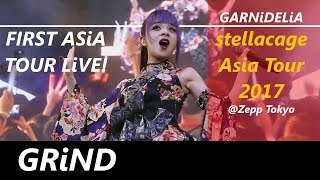 GARNiDELiA stellacage Asia Tour 2017  LiVE [upl. by Dagnah149]