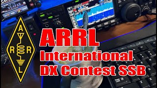 ARRL International DX Contest SSB 2023  VE4SG [upl. by Tonry969]