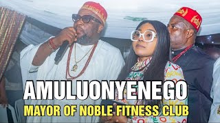 La Penzo Boss coronated the MAYOR of Noble Fitness Club of Nigeria [upl. by Estell]