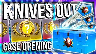 KNIVES OUT CASE OPENING NEW CS2 CASE [upl. by Oreste]