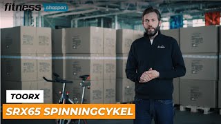 Præsentation af TOORX SRX65 Spinningcykel [upl. by Nytsrik]