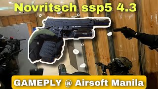 Novritsch ssp5 Airsoft Gameplay  Ayala Mall the 30th [upl. by Cyprio]