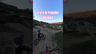 True freerider and his last ride🤯🚀6yearsold freeride kalnica mtb mtbkids commencal clash20 [upl. by Ecnatsnok]