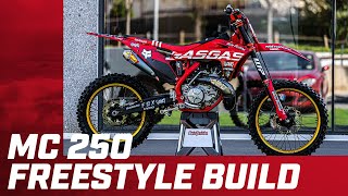 MC 250 Freestyle Build with Navas Petit  GASGAS [upl. by Penn]