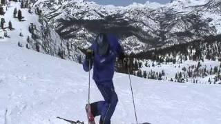 Telemark Stance Introduction [upl. by Yt]