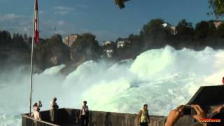 Rhine Falls Schaffhausen  Switzerland  Travel video vlog calatorie  HD [upl. by Malita]