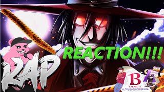 REACTION Shwabadi  Vampire ft Omega Sparx prod Sinewave Fox  Hellsing Ultimate Alucard Rap [upl. by Enelyam]