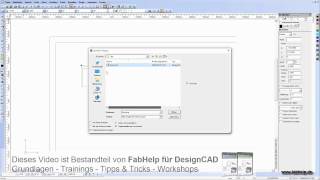 DesignCAD Arbeiten mit Symbolen [upl. by Alletse]