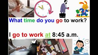 Learn Telling The Time 3 and Daily Activities [upl. by Oilla642]