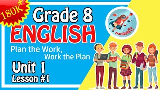 Grade 8 English Language  Unit 1Lesson 01 🇱🇰🏫👩‍🏫🧑👩 [upl. by Adnoel]