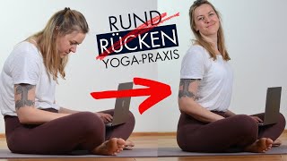 Yoga Rücken Schultern Nacken kräftigen amp dehnen  Anfänger  30 Min [upl. by Nnylyaj291]