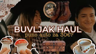 Šta smo sve kupile za 30€ na pijaci polovne robe u Njemačkoj 💶🛍️ [upl. by Idnahr611]