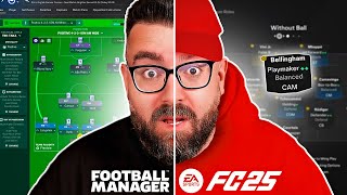 EA FC 25s NEW Career Mode Tactics Is It Better Than Football Manager [upl. by Elleinnad]