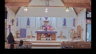 Saturday 5 Week of Lent  March 23rd 830 am Mass [upl. by Itnavart]